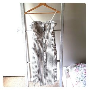 NWT BDG Urban Outfitters Strapless striped dress